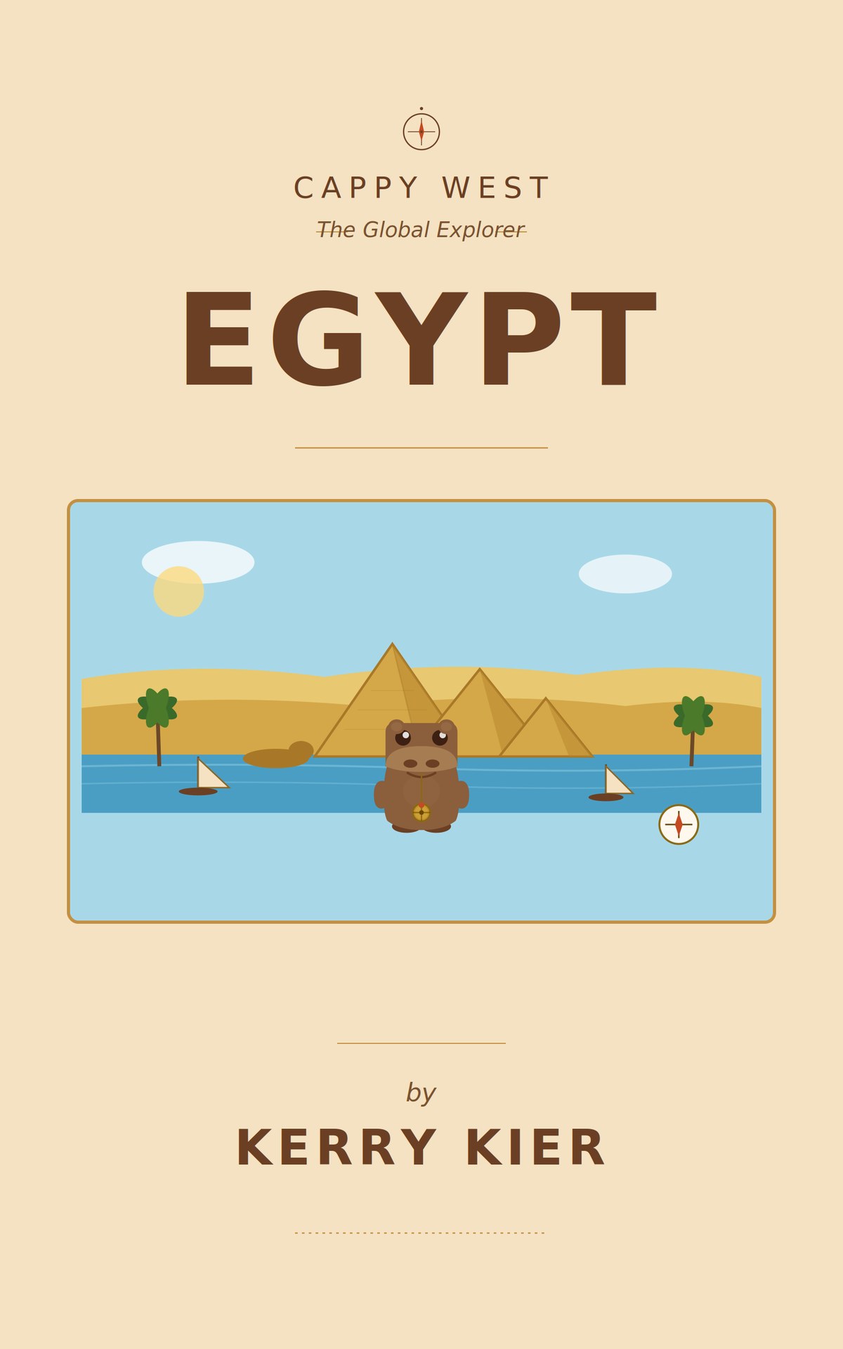 Cover of Cappy West: The Global Explorer — Egypt