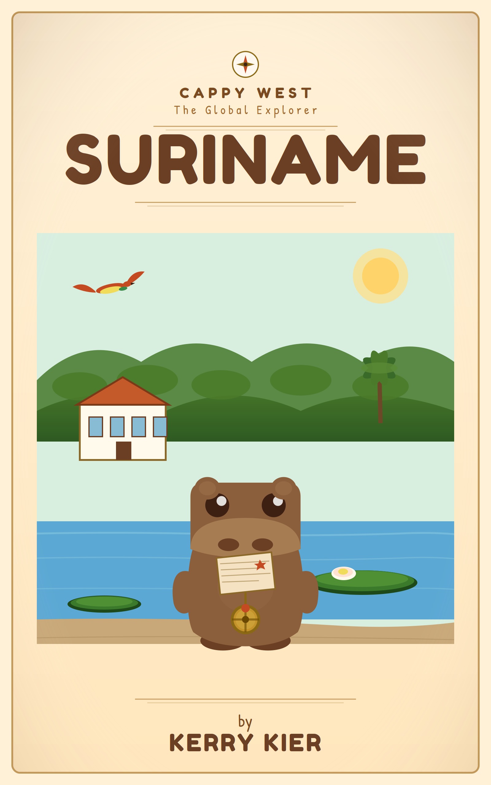 Cover of Cappy West: The Global Explorer — Suriname